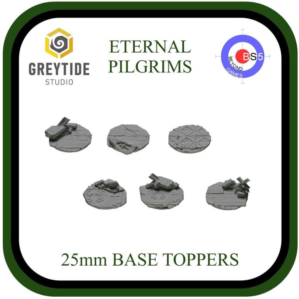 25mm Base Toppers - Eternal Pilgrims - 1