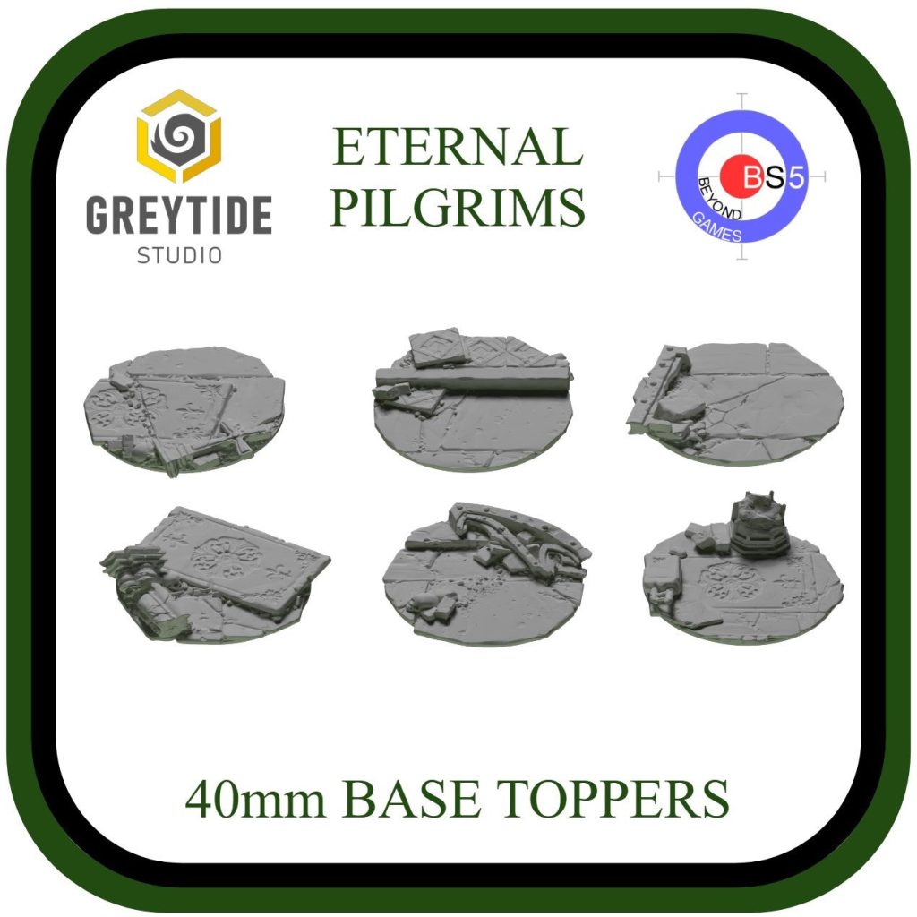 40mm Base Toppers - Eternal Pilgrims - 1