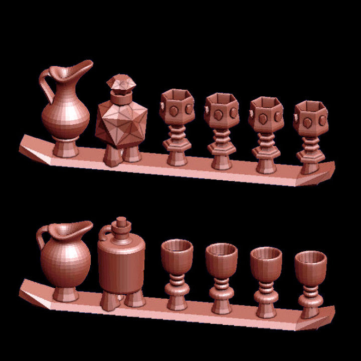 Goblets and Drinks - Image 2