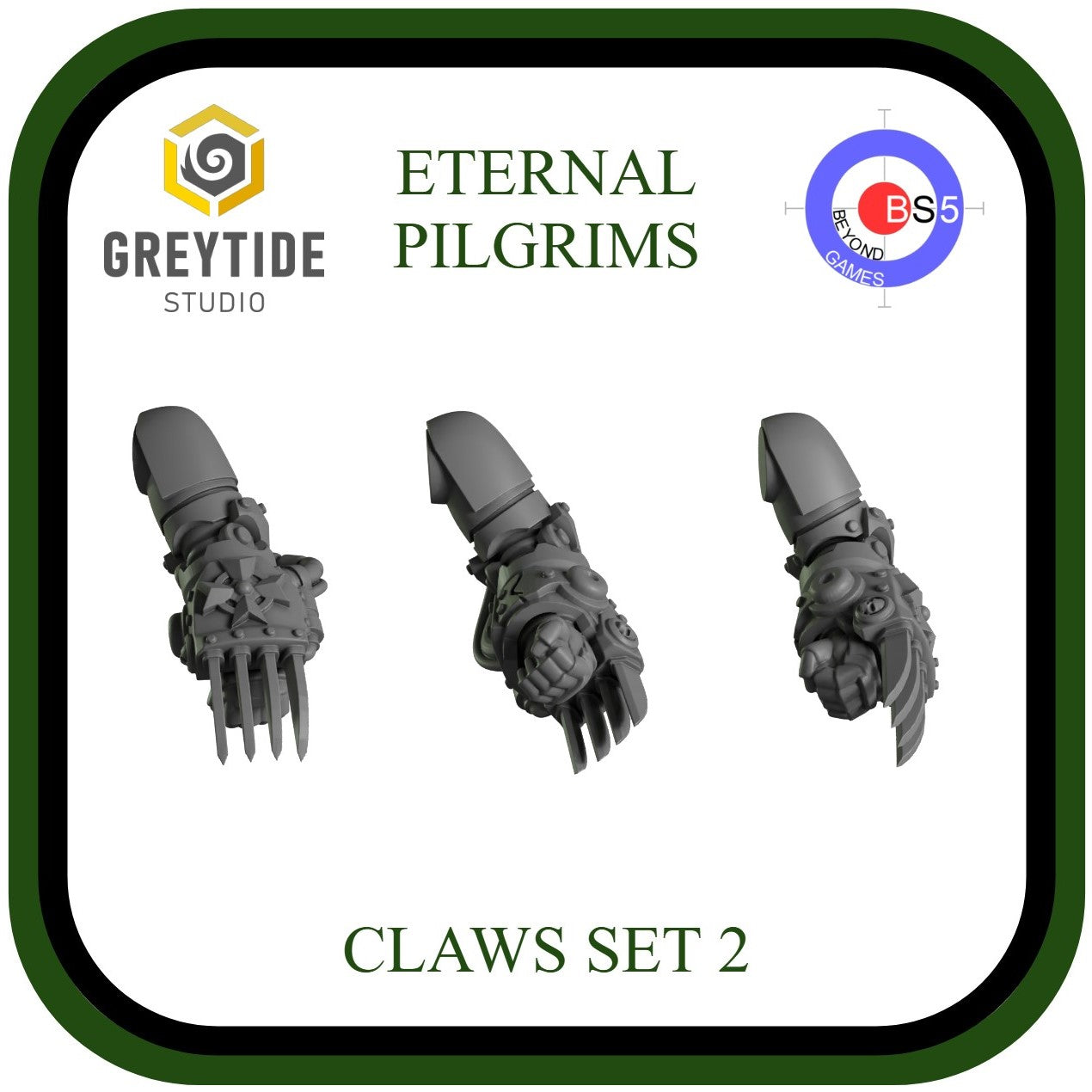 Claws Set 2 - Eternal Pilgrims - GreyTide Studio