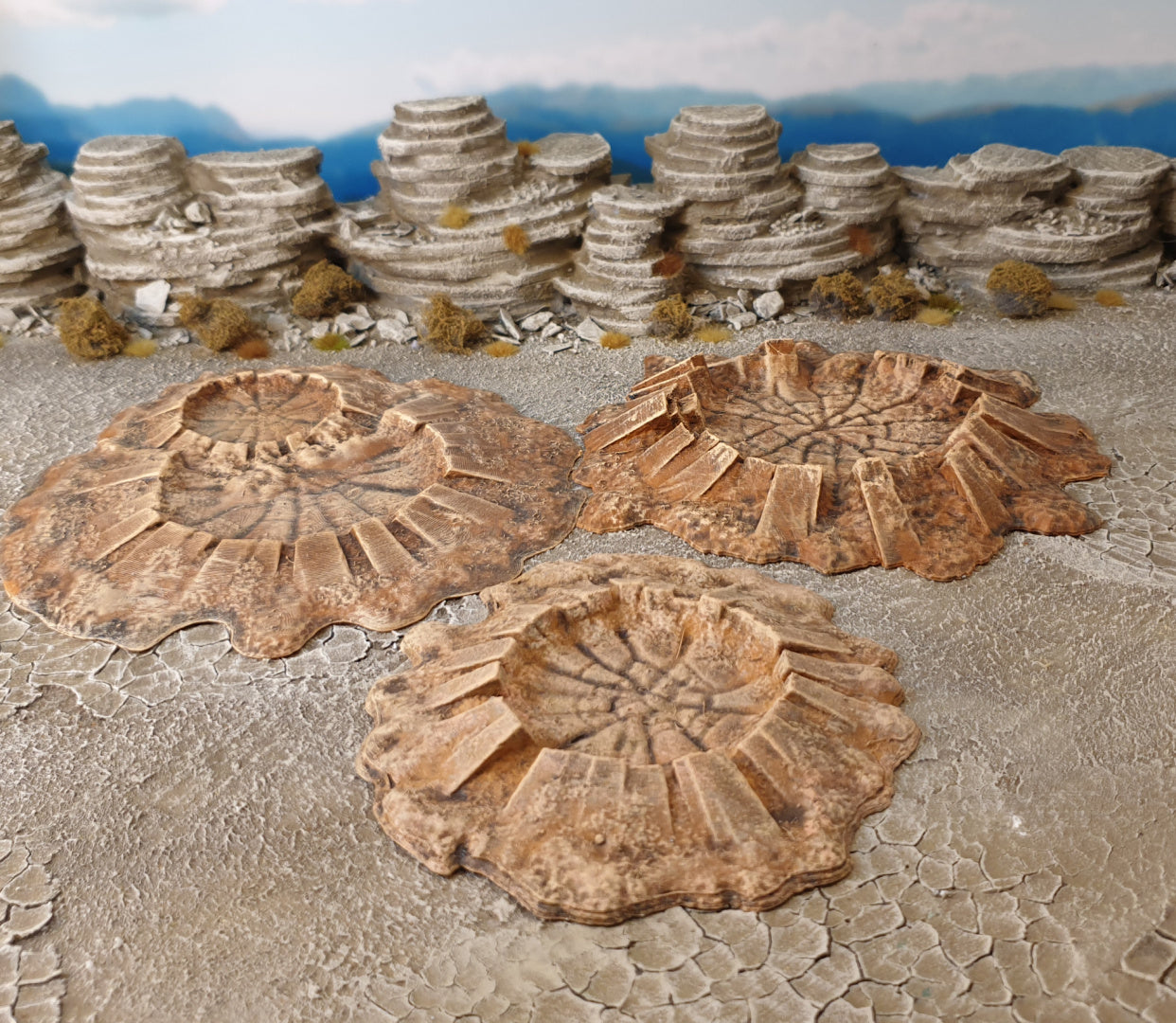 Battlefield Craters - Terrain4Print