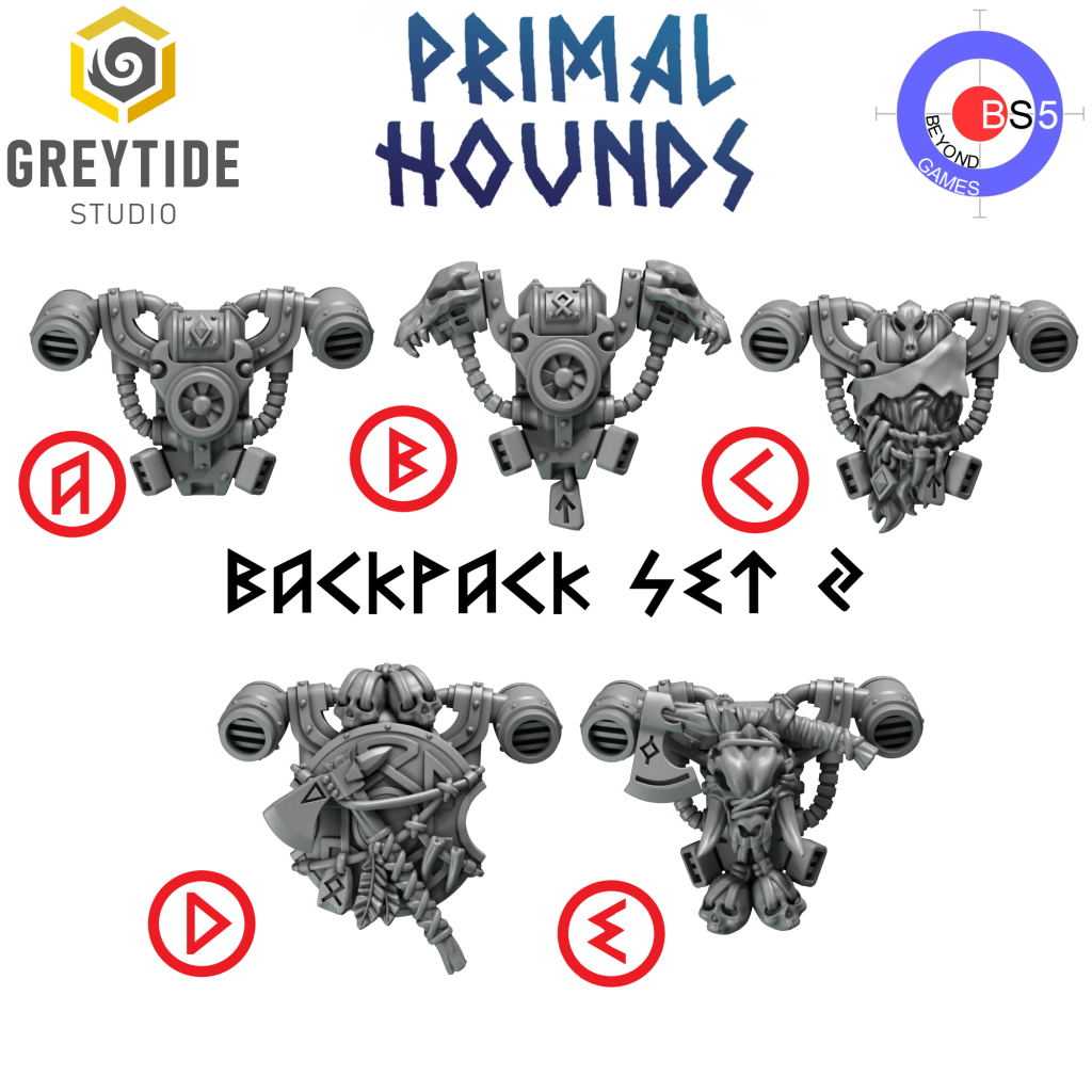 Backpack Set 2 - Primal Hounds - 1