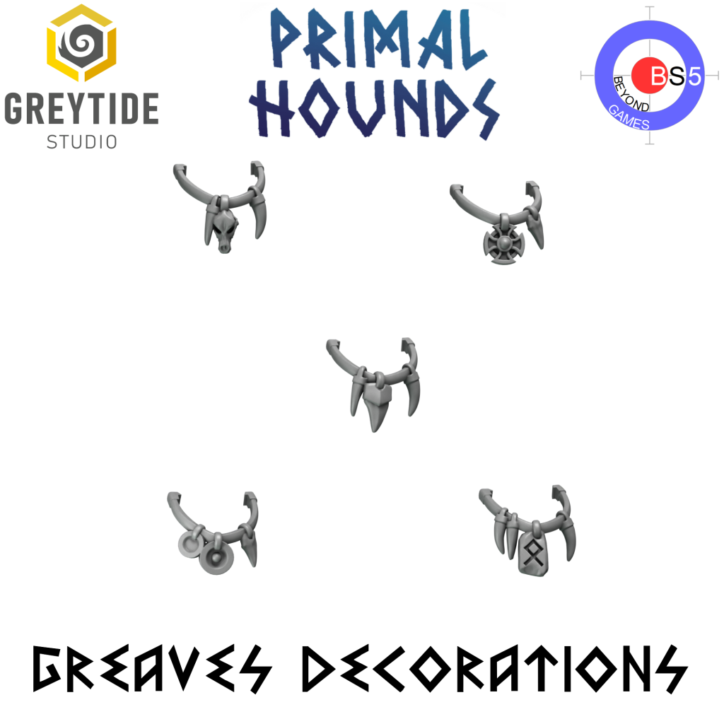 Greaves Decorations - Primal Hounds - 1