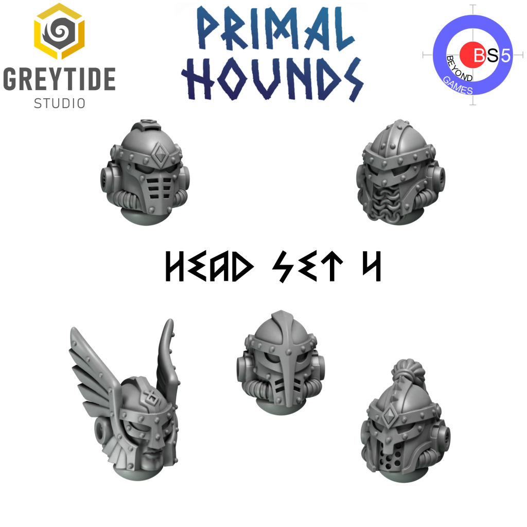 Head Set 4 - Primal Hounds - 1