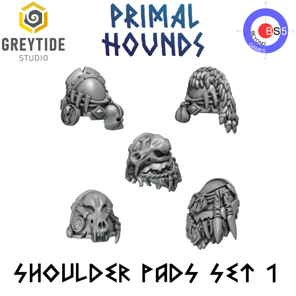 Shoulder Pads Set 1 - Primal Hounds - 1