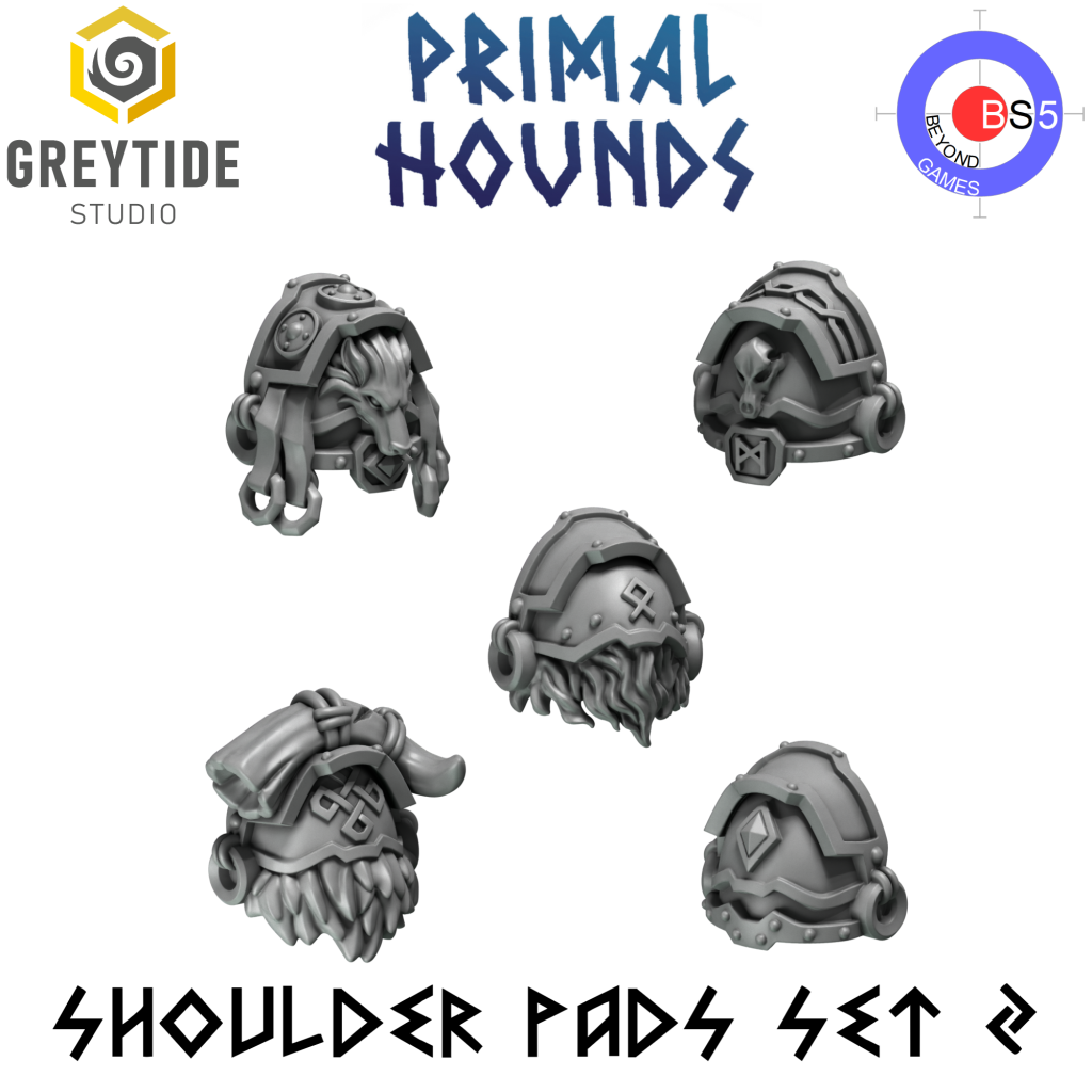Shoulder Pads Set 2 - Primal Hounds - 1
