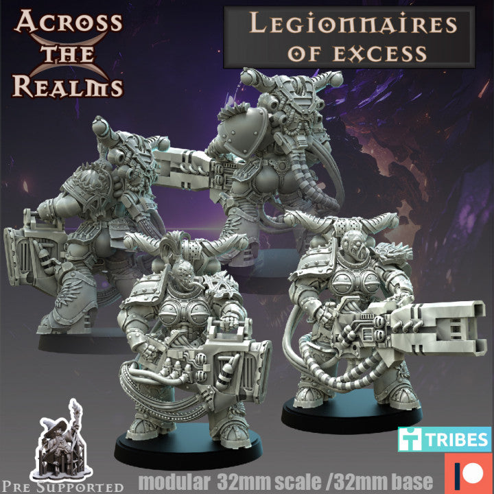 Legionnaires of Excess - Legion of Excess - Across the Realms