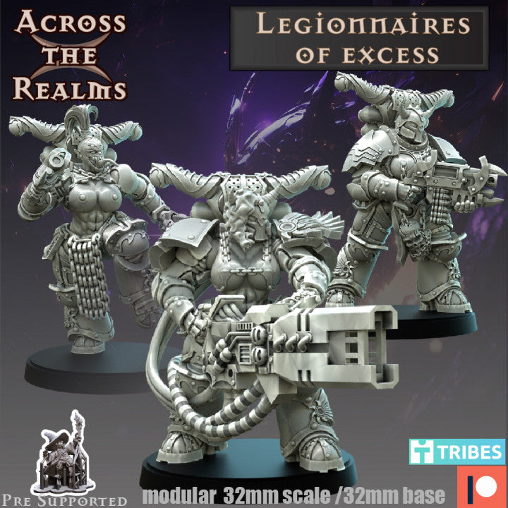 Legionnaires of Excess – Legion of Excess – Across the Realms