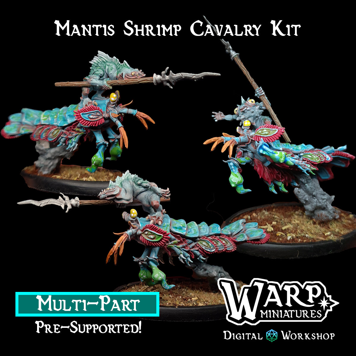 Fishman Horde - Warp Miniatures - Image 7