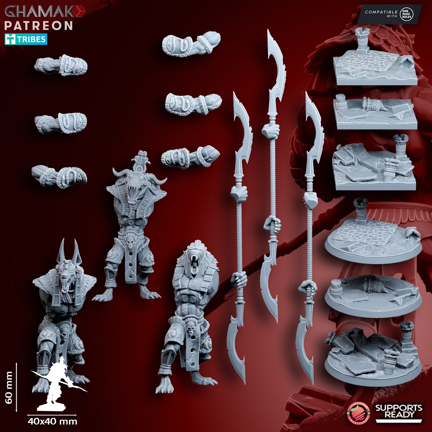 Nomarch Guardians 2H Weapon - Undead Pharaohs - Image 4