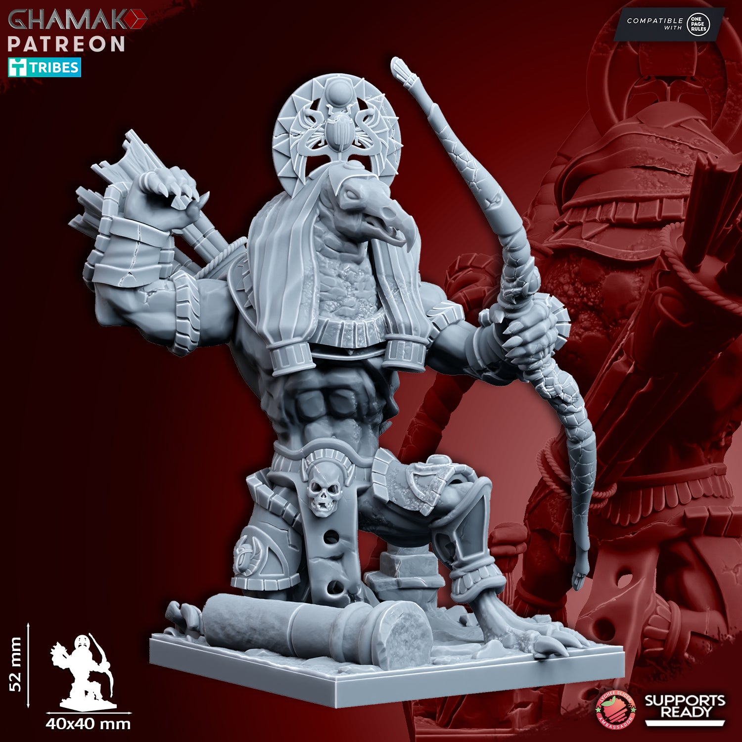 Nomarch Guardians Bow - Undead Pharaohs - Image 3