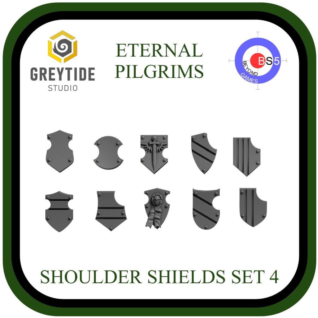 Shoulder Shields Set 4 - Eternal Pilgrims - 1
