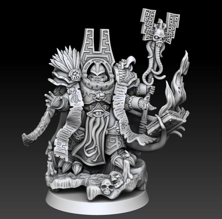 Sorcerer Exterminatus - 1K Hijos - DMG Minis - Image 5