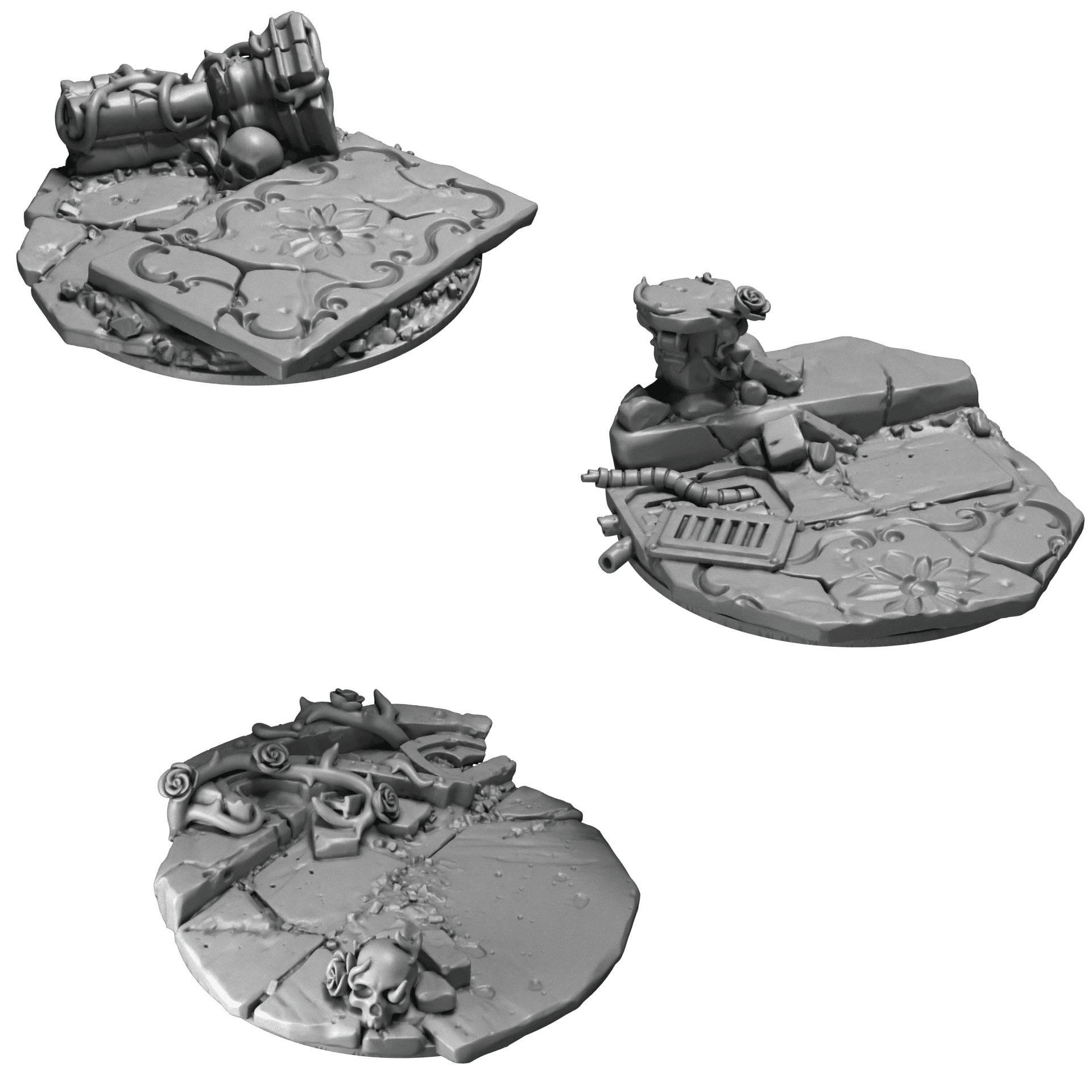 32mm Base Toppers - Crimson Lords - Image 2