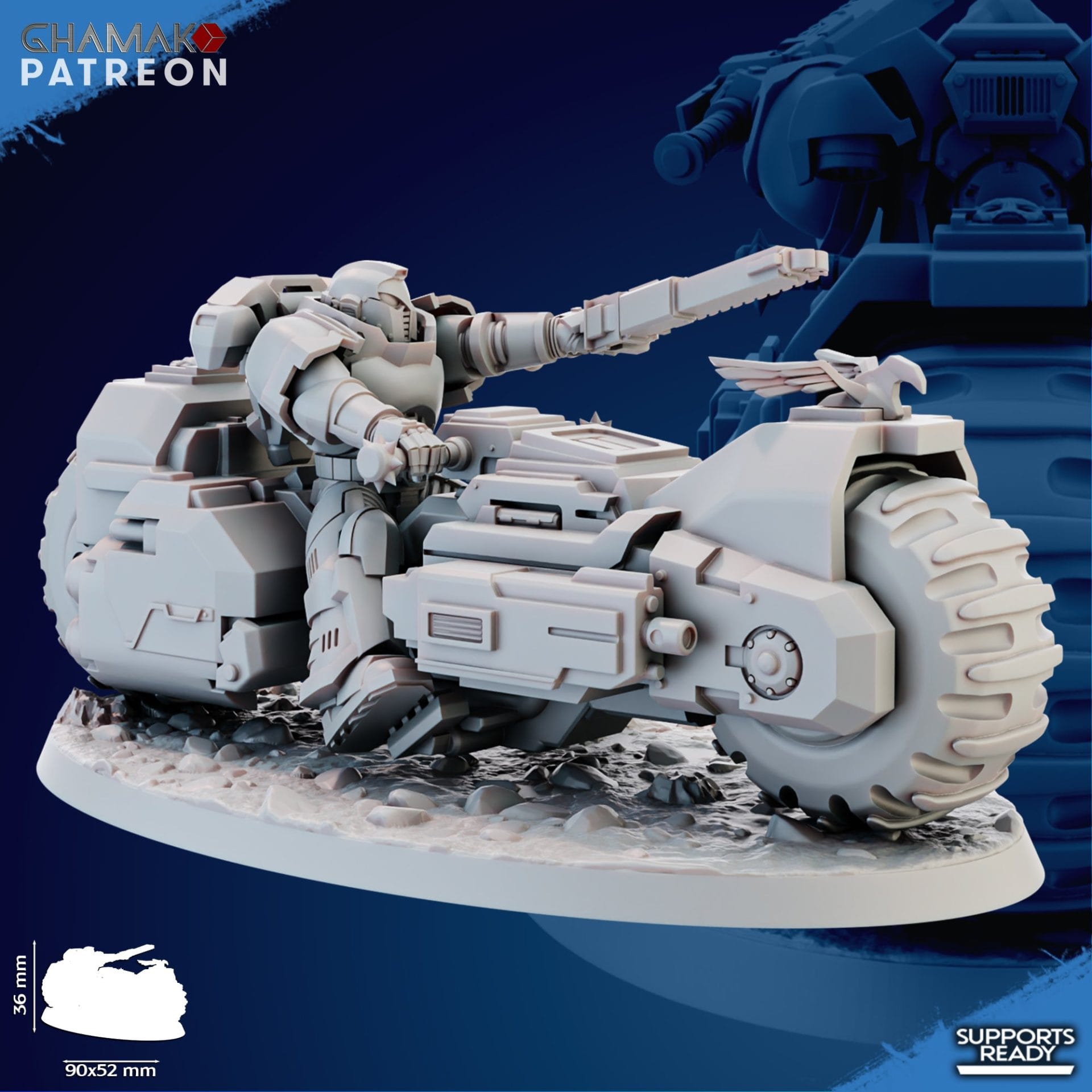 War Bike Squadron (Wheels) - Sidereum Knights - Image 3