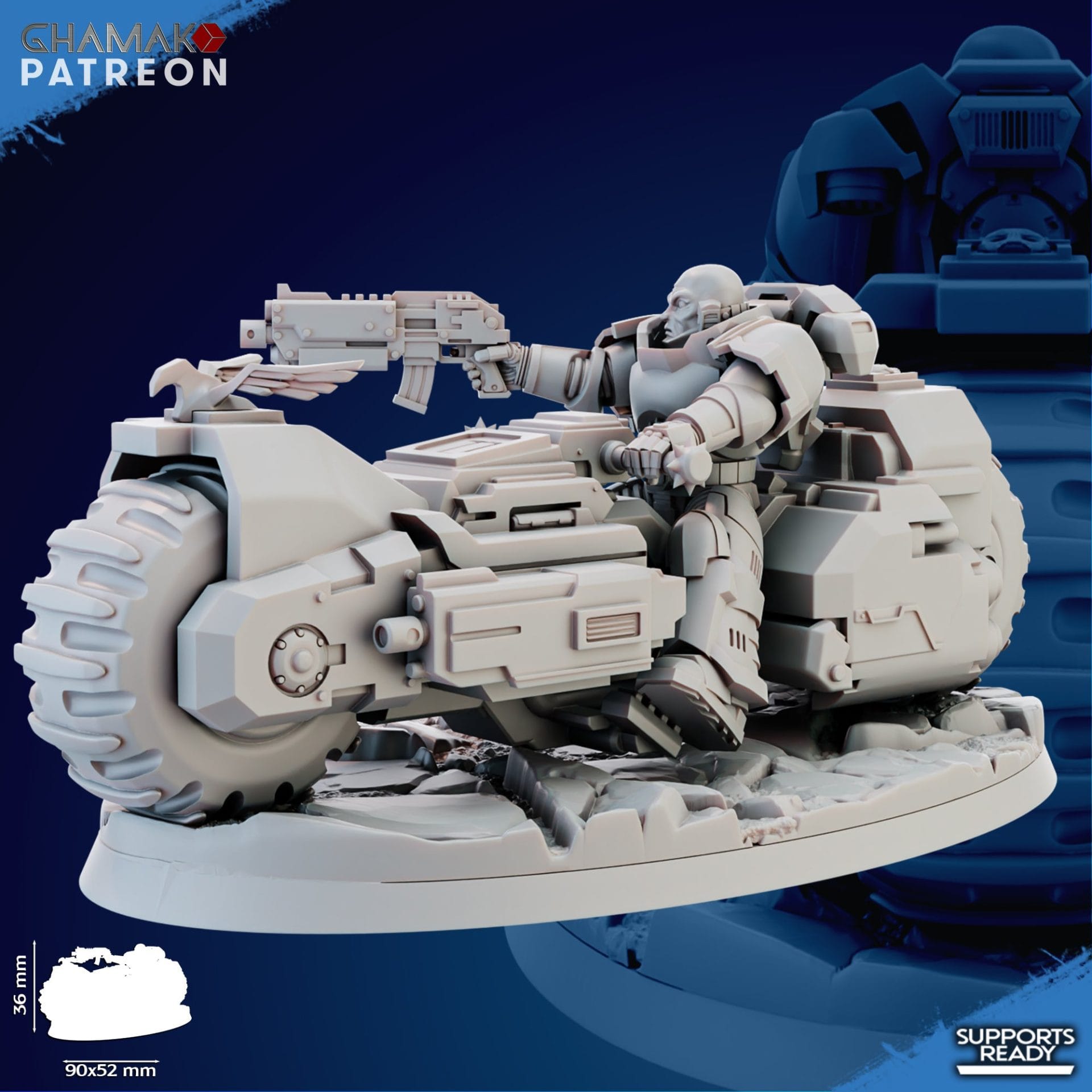 War Bike Squadron (Wheels) - Sidereum Knights - Image 4