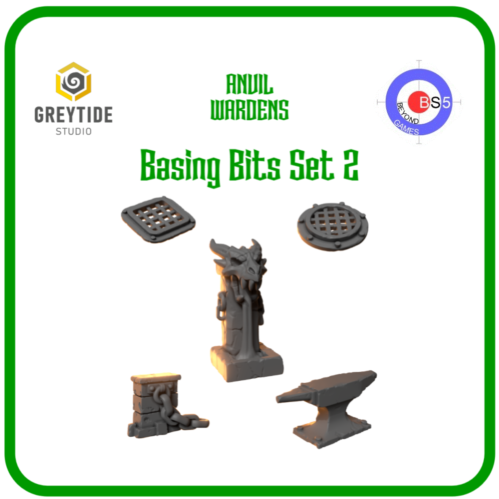 Basing Bits Set 2 - Anvil Wardens - Greytide Studio