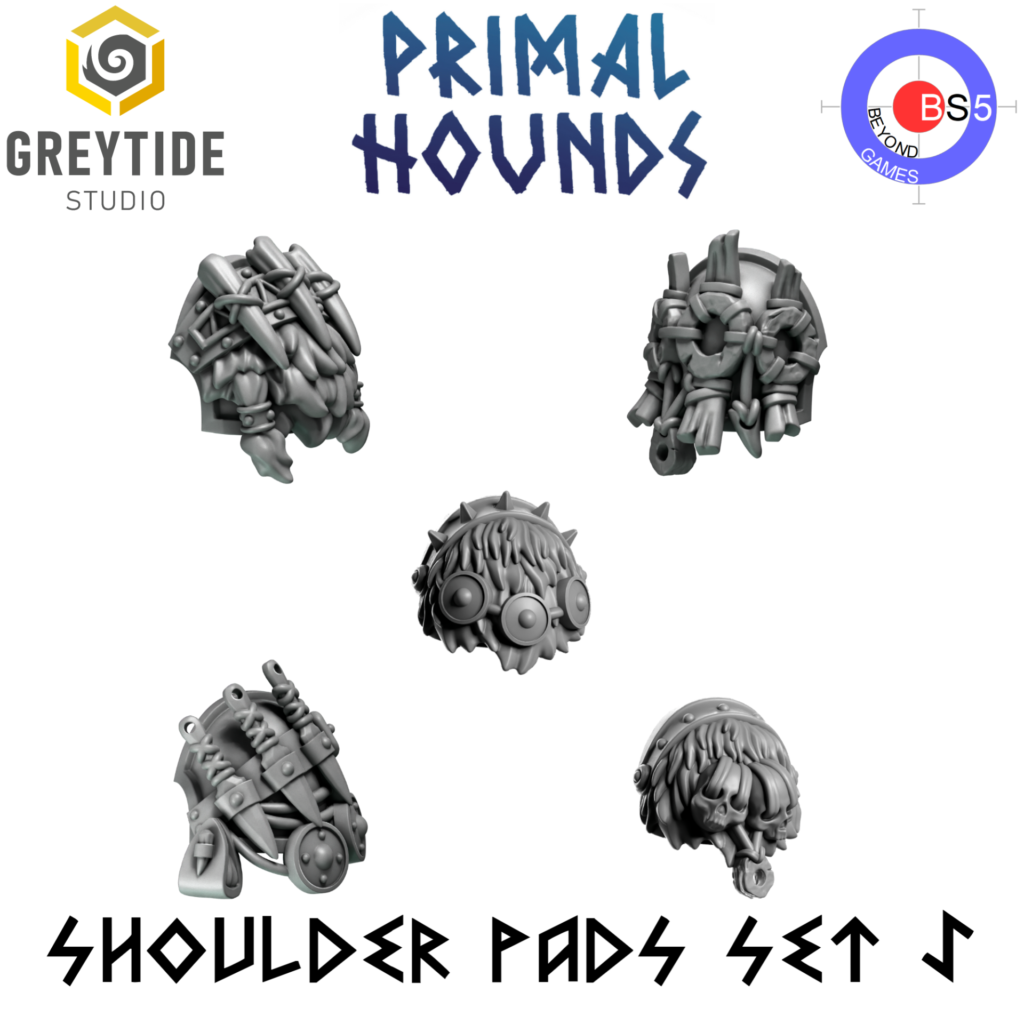 Shoulder Pads Set 5 - Primal Hounds - 1